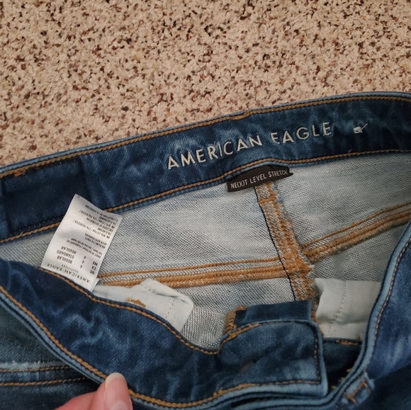 AMERICAN EAGLE NE(X)T LEVEL STRETCH HI RISE JEGGING JEANS - Picture 4 of 5